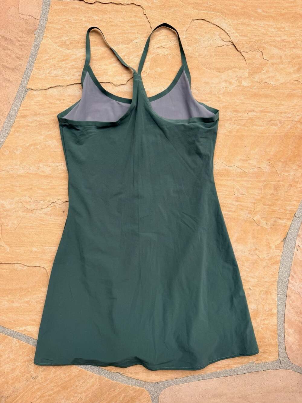 Outdoor Voices Women’s S Exercise Dress In Evergreen Green ES
